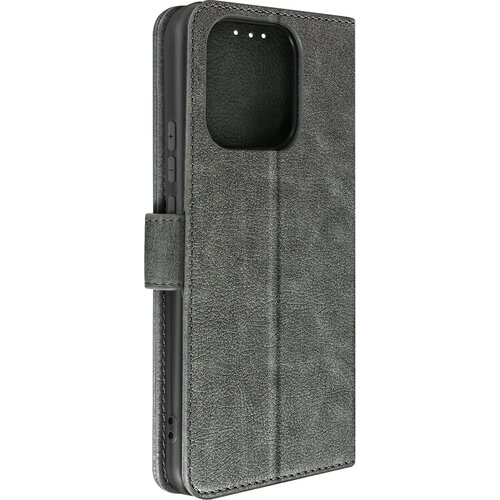 AVIZAR etui za xiaomi redmi 12C flip card držalo video podpora funkcija siva, (20544154) Cene