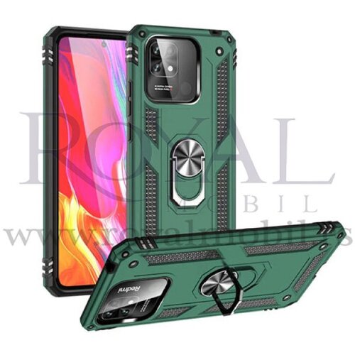  futrola armour sa prstenom za xiaomi poco F3 / mi 11i zelena Slike
