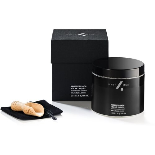 Unit4Men Bath Set Citrus & Musk sol za kopel z regeneracijskim učinkom 700 g Cene
