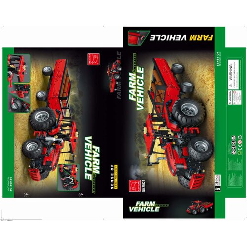  Tractor with Trailer Set 1284 pcs. Slike
