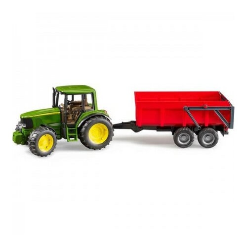 Bruder traktor j.d. 6920 sa prikolicom crveni ( 020576 ) Cene