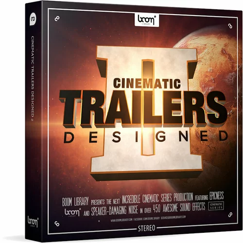 BOOM Library Cinematic Trailers Designed 2 (Digitalni proizvod)