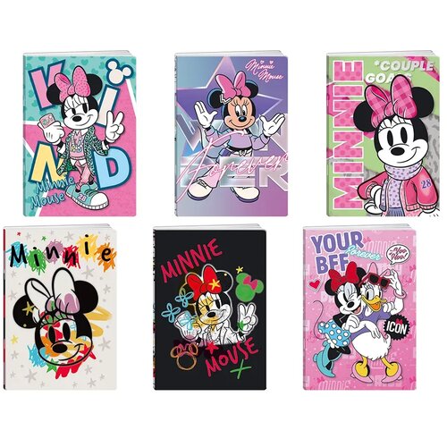  Premium, sveska sa šljokicama, Minnie Mouse, A5, karo, 50 lista Cene