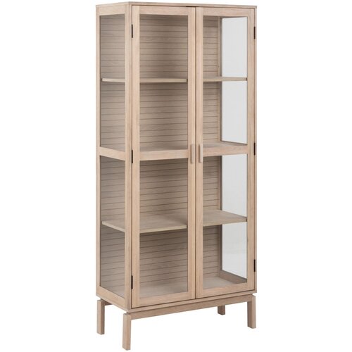 Actona Vitrina v hrastovem dekorju 80x180 cm Linley &amp;ndash; Slike