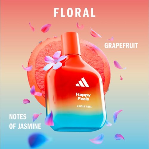 Adidas Vibes Happy Feels 50 ml parfemska voda unisex Slike