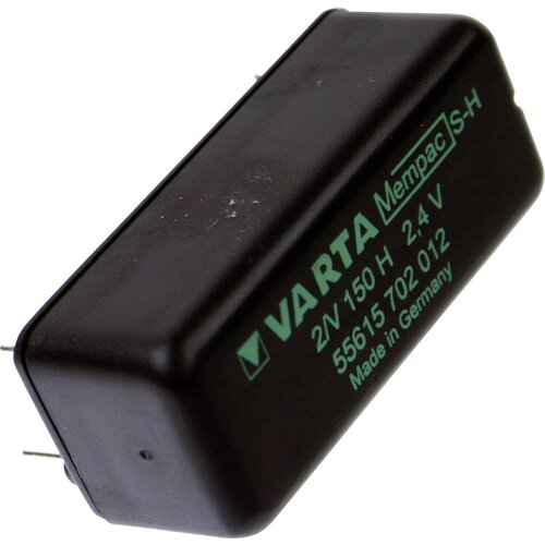 Varta Mempac 2/V150H gumbni akumulator Mempec NiMH 150 mAh 2.4 V 1 kos, (20430746) Cene