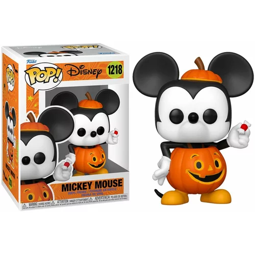 Funko pop! Disney: Mickey Mouse Trick ali Traight - Collectable Vinil figura - ideja za darilo - uradno blago - igrače za otroke in odrasle - model za zbiralce in prikaz, (20838401)