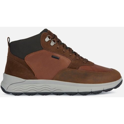 Geox Brown men's ankle shoes Spherica 4x4 B Abx - Men's Cijene