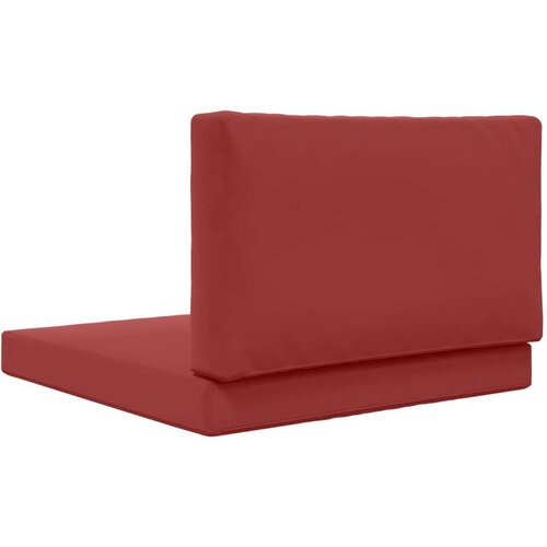  Jastuk za vanjsku sofU 2 pcs boja crnog vina Poliester - boja crnog vina 80 x 80 cm 1x sjedalo +1x naslon (3D bez bartaga) Slike