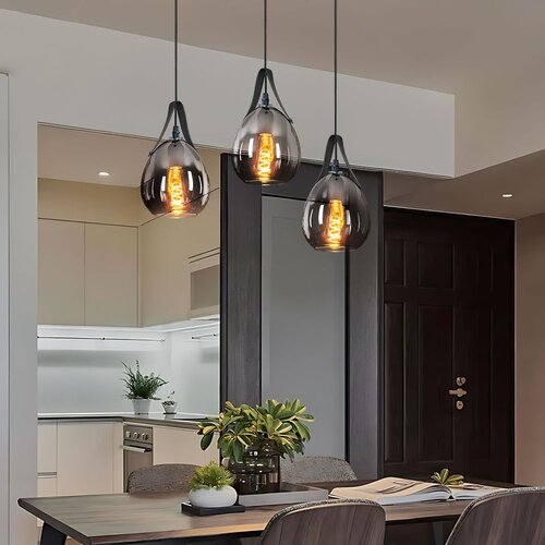 Toolight Viseća lampa APP1774-1CP BLACK GREY Slike