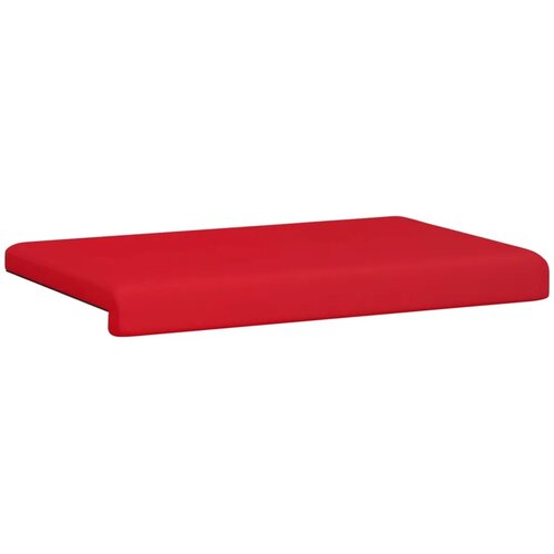  Jastučić za klupu Umjetna koža Crvena Dubina 35 cm - Crvena 60 x 38 x 6 5 cm Slike