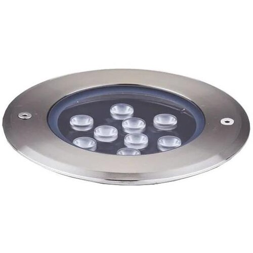 Ideal Lux- LED ugradna podna svetiljka FLOOR LED/12W/230V &amp;Oslash; 14 cm CRI 90 IP67 hrom Slike