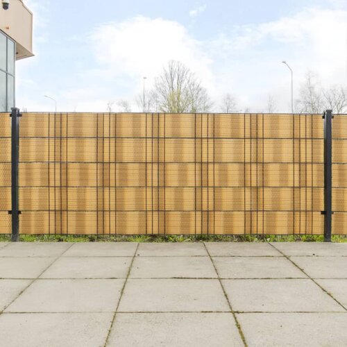 vidaXL Balkonski zasloni 5 kom svijetlosmeđi 300 x 80 cm od poliratana Cijene