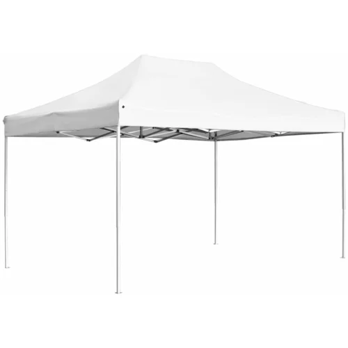 vidaXL Profesionalni sklopivi šator za zabave 4 5 x 3 m bijeli