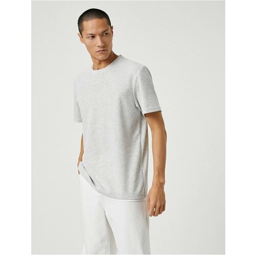 Koton 3sam10070hk Men's T-shirt Gray Slike