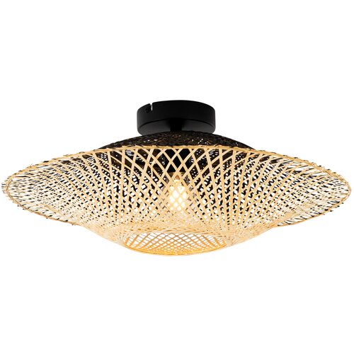 QAZQA Orientalska zunanja stropna svetilka bambus 50 cm IP44 - Rina Cene