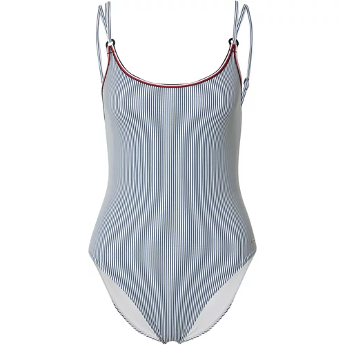 Tommy Hilfiger Jednodijelni kupaći kostim mornarsko plava / crvena / bijela