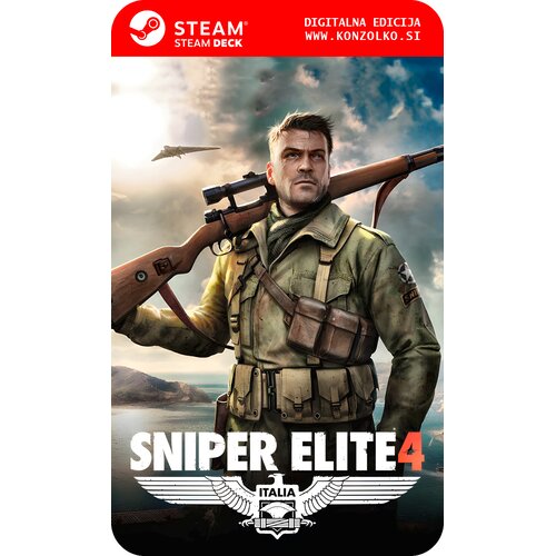  Sniper Elite 4 Deluxe Edition - Steam koda brez škatlice (WINDOWS PC | STEAM DECK) Cene