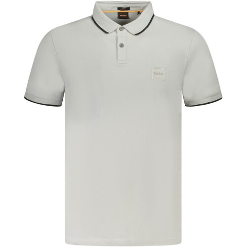 Boss POLO SHORT SLEEVE MEN GREY Slike