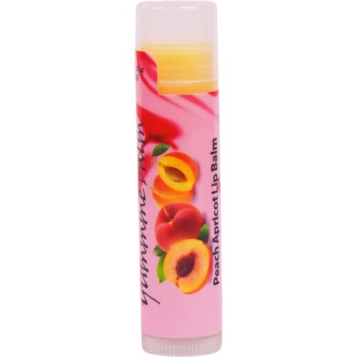 Biopark Cosmetics Vegan Yummme Lip Balm - Peach Apricot Slike