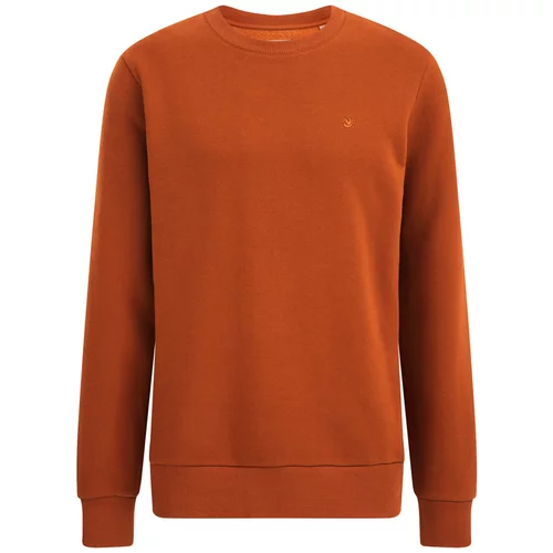 WE Fashion Sweater majica tamno narančasta