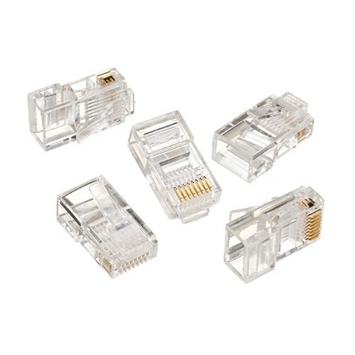 Gembird UTP konektor 100 komada RJ45, cat.5 8P8C, 30u gold plated, LC-8P8C-001/100 Cijene
