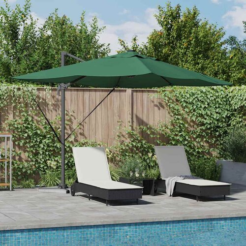  Suncobran Zelena 352 x 251 x 265 cm Poliester i aluminij Cene