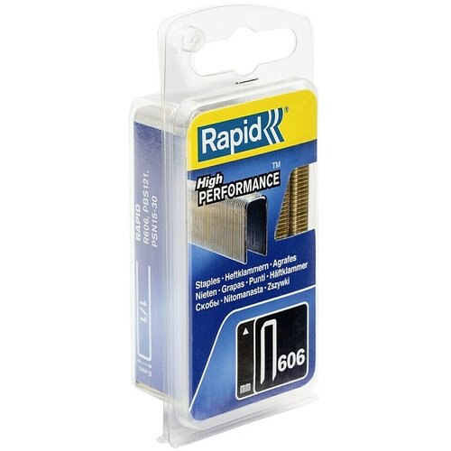Rapid Sponka z ozkim hrbtom tip 606 (15 mm, &Scaron;irina hrbta: 6 mm, 1.200 kos) Cene