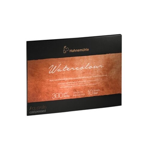  Akvarelni blok WATERCOLOUR 300 iz HAHNEMÜHLE COLD PRESSED 10pcs | 24x32 cm Cijene