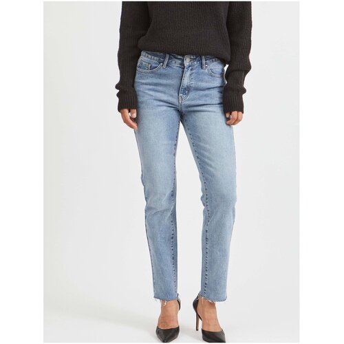 Vila Blue Straight Fit Jeans Stray - Women Slike