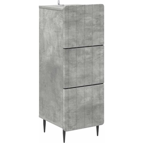  Ormar s ladicama Betonska siva 33 x 34,5 x 92 cm Cene