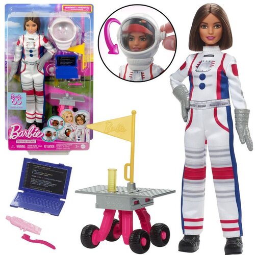 Mattel Barbie lutka astronautkinja + svemirski pribor ZA6051 Slike