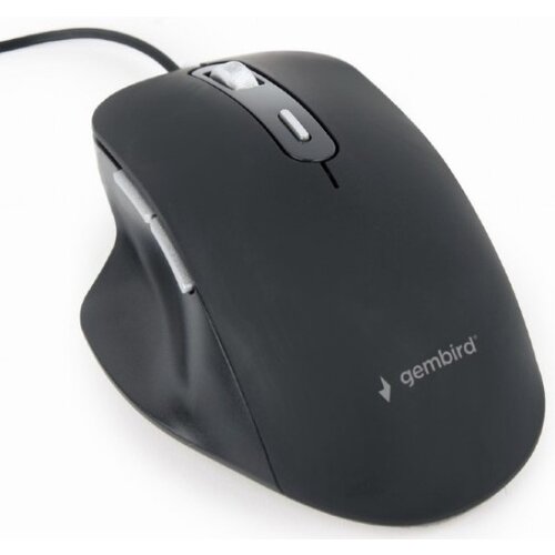 Gembird MUS-6B-02 rgb opticki mis 1200-3600Dpi 6-button black 122mm usb Cene