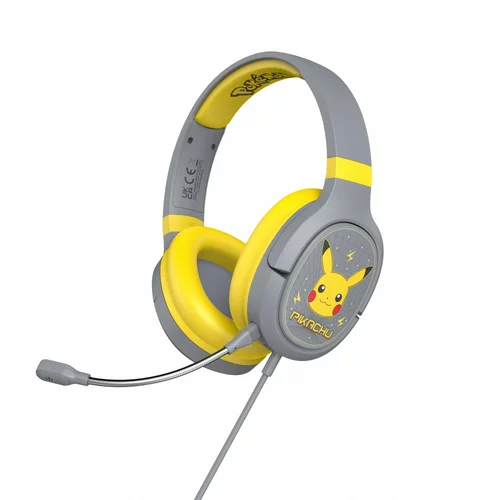 Otouch OTL Technologies PK0862 Pokémon Pikachu Grey Pro G1 žične igralne slušalke, (20869656)