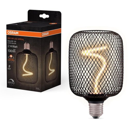 Osram led prigu&scaron;iva sijalica decor filament E27/3,5W/230V 1800K crna Cene