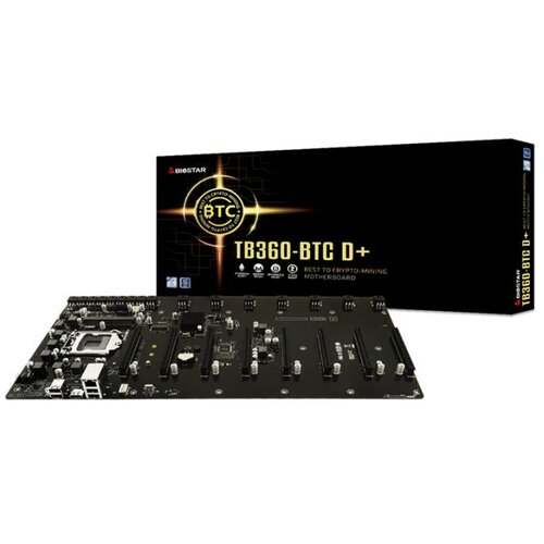 Mb BIOSTAR TB360-BTC D+, Intel B360, Socket 1151, GbE Cijene