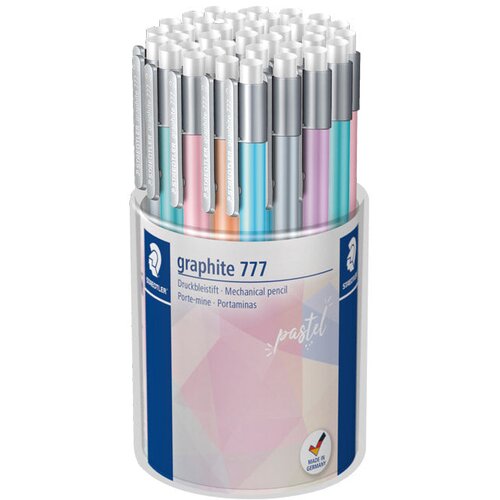  OLOVKA TEHNIČNA 0,5 MM GRAPHITE PASTEL V KOZARCU PK36 STAEDTLER 777 KP36PA Slike