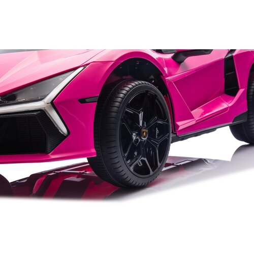 Licenciran avto na akumulator Lamborghini Revuelto XL STRONG - dvosed - roza Slike