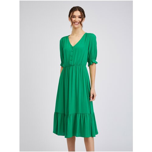 Orsay Green Ladies Dress - Women Slike