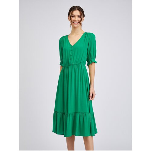 Orsay Green Ladies Dress - Women Slike