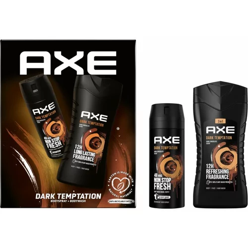 Axe Dark Temptation darilni set (za telo) za moške