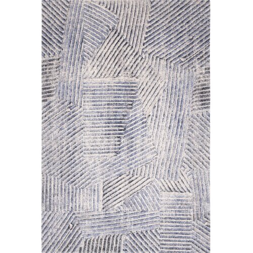 Agnella Svijetlo plavi vuneni tepih 133x180 cm Strokes – Cijene