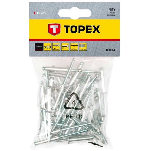  Zakovice aluminijske 4x18 50kom Topex Cijene
