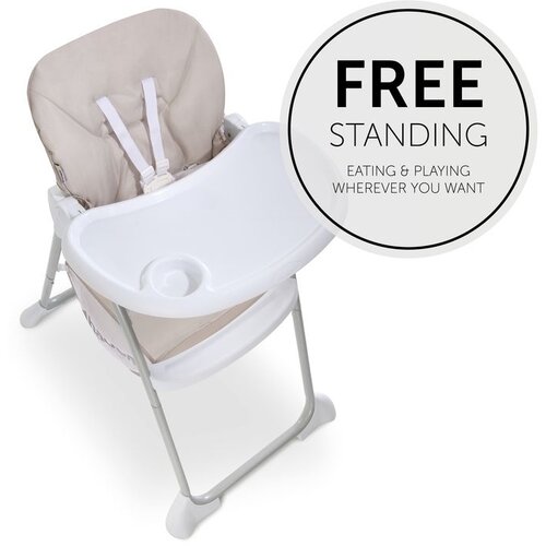 Hauck hranilica Sit N Fold Beige Slike