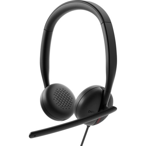 Dell WH3024 wired headset slušalice sa mikrofonom crne Cene