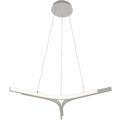  LED luster na sajli ALTA LED/30W/230V srebrne boje Slike