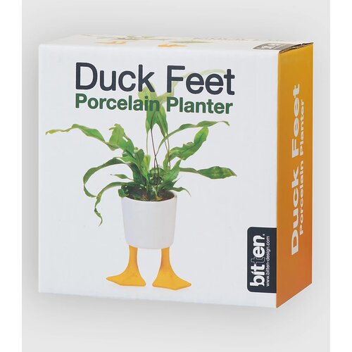Bitten Duck Feet Small Planter mulitcolor Slike