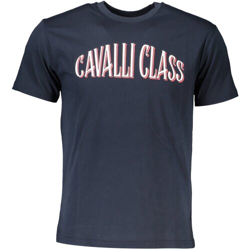 Cavalli Class T-SHIRT SHORT SLEEVE MAN BLUE Cene