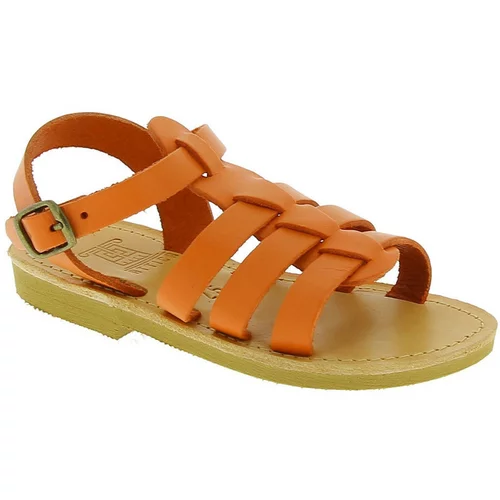 Attica Sandals Sandali & Odprti čevlji PERSEPHONE CALF ORANGE Oranžna