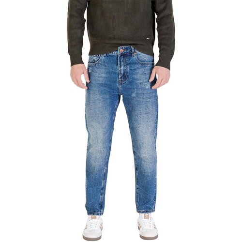 Gianni Lupo Kavbojke slim MIKE95 CARROT FIT GL6310Q-F25 Modra Slike